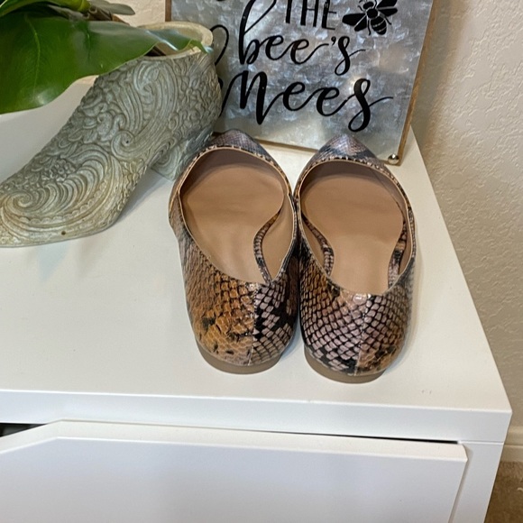 Call it Spring Vegan Snake Skin Flats (6) - Picture 6 of 8
